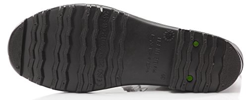 Ladeheid Botas Antideslizantes en PVC Mujer LA-968 (Verde/Negro, 39 EU)