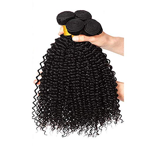 Ladiary pelo rizado natural brasileño extensiones pelo rizado 3 bundles hair pelo natural humano 20 25 30 CM