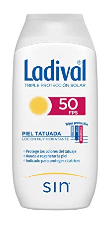 Ladival Protector Solar FPS 50 en crema para tatuajes -200ml