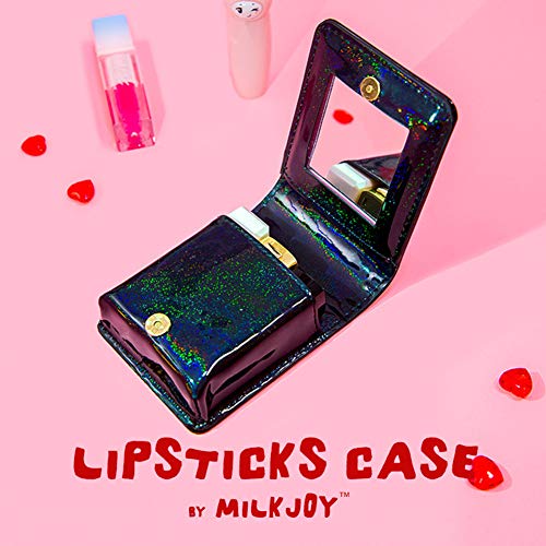 Lai-LYQ - Estuche para lápices labiales con diseño de amor láser