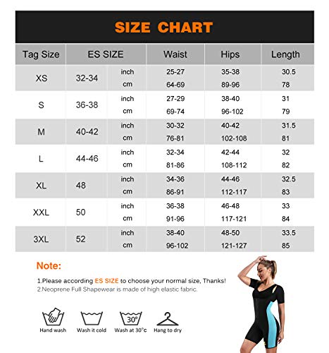 LaLaAreal Faja Reductora Adelgazante Abdomen Mujer Neopreno Body Moldeador para Deport Fiteness (XS,Cremallera/Negro)