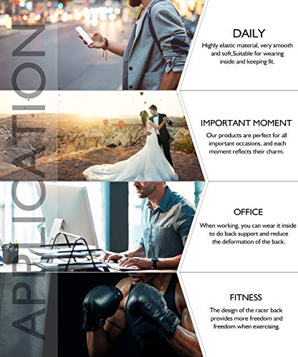 LaLaAreal Faja Reductora Adelgazante Hombre Camiseta Termica Sauna Neopreno para Deport Fiteness