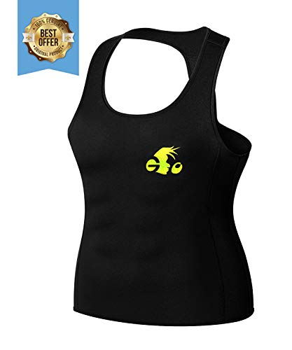 LaLaAreal Faja Reductora Adelgazante Hombre Camiseta Termica Sauna Neopreno para Deport Fiteness