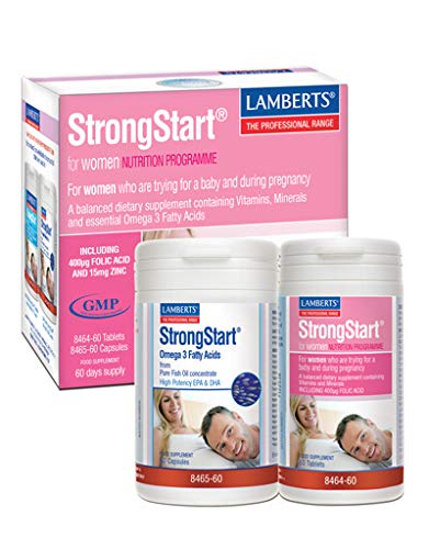Lamberts StrongStart for Women Omega3 Pack - 60 tabletas