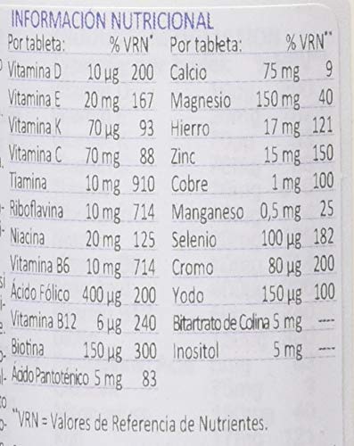 Lamberts StrongStart MVM - 60 tabletas