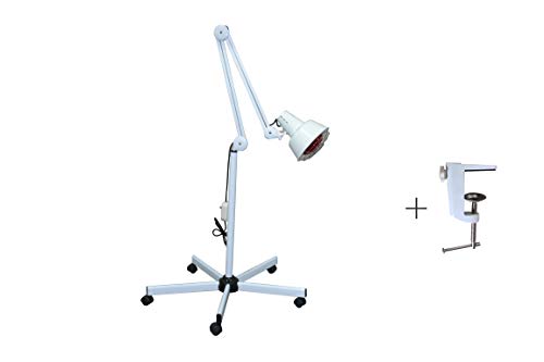 LÁMPARA DE INFRARROJOS EN PIE 5 RUEDAS/EN MESA