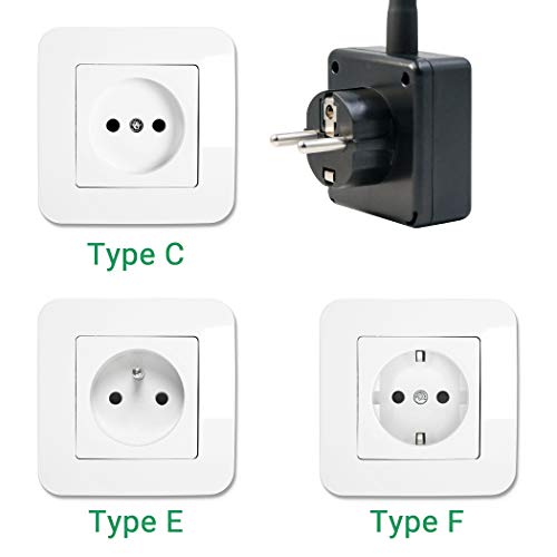 Lampara de Lectura Noche Pared Foco de LED Flexible Regulable Touch con Enchufe y Interruptor 3W 280Lm Iluminación Blanca Natural 5000K Sin Función de Control Remoto de Enuotek