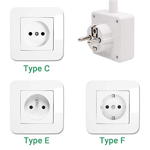 Lampara de Lectura Pared de LED Flexible Regulable Blanco con Enchufe y Interruptor Tactil 4W Brillo Máximo 350Lm Luz Fria 5000K Lot de 1 de Enuotek