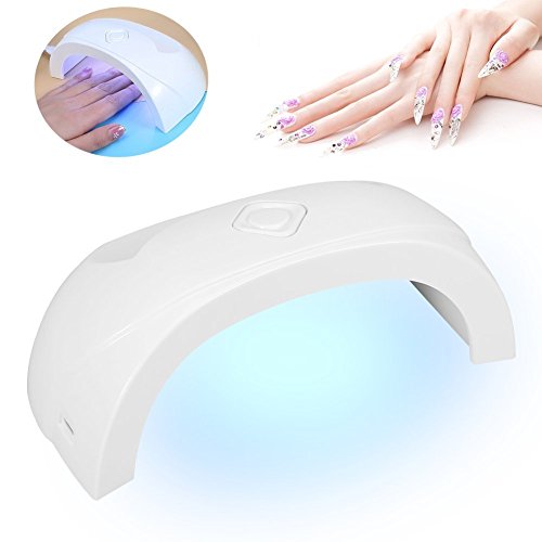 Lámpara de Uñas Filfeel Mini LED 18W Secador de Uñas UV Máquina para Uñas de Gel Esmalte de Uñas de Arte Herramientas de Curado con USB de Carga