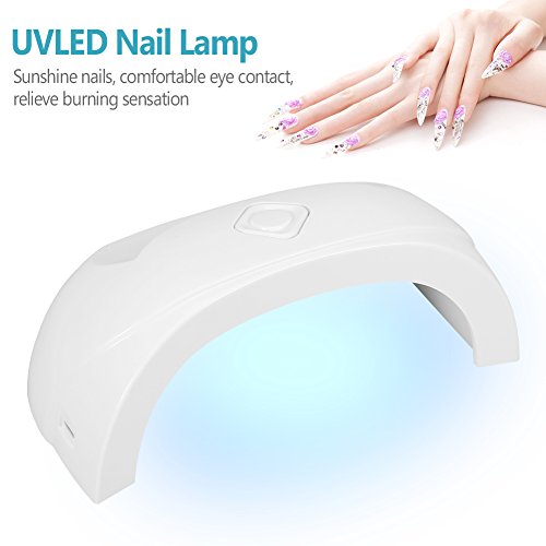 Lámpara de Uñas Filfeel Mini LED 18W Secador de Uñas UV Máquina para Uñas de Gel Esmalte de Uñas de Arte Herramientas de Curado con USB de Carga