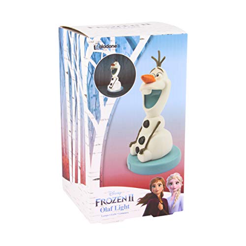Lámpara decorativa Olaf Frozen, Disney (color blanco)