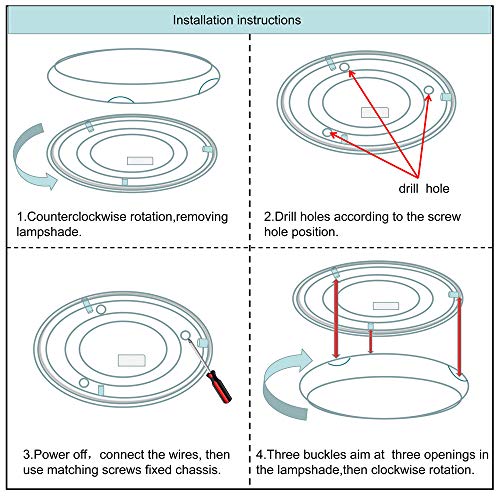 Lámparas de techo 24W Baño LED Iluminación de techo Redonda 6500K Blanco frío 120W Equivalente a Ø26cm IP54 Impermeable Interior para dormitorio Comedor Cocina Pasillo Oficina Tienda