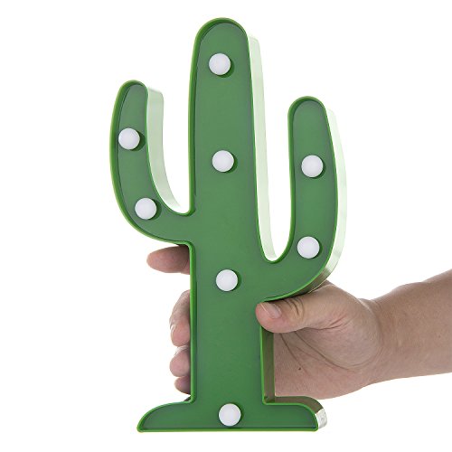 Lámparas decorativas – ZWOOS Decoración Iluminación Lámpara de mesa de luz LED para El Hogar y La Fiesta