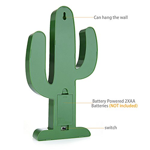 Lámparas decorativas – ZWOOS Decoración Iluminación Lámpara de mesa de luz LED para El Hogar y La Fiesta