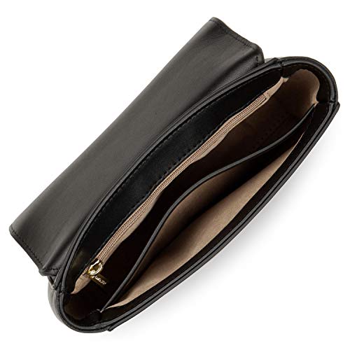 Lancaster Bolso con bandolera Gena Or de piel negra