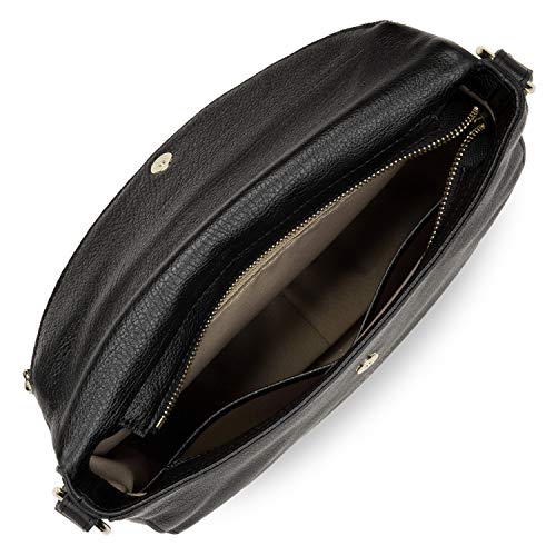 Lancaster - Bolso cruzados para mujer Einheitsgröße, color Negro, talla Einheitsgröße