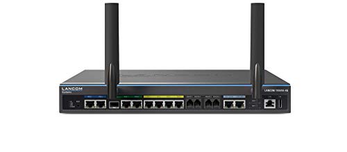 Lancom Systems 1906VA-4G - Router (Gigabit Ethernet, 10/100/1000Base-T(X), 10,100,1000 Mbit/s, HSDPA,UMTS, LTE, 700,800,900,1800,1900,2100,2300,2500,2600 MHz)
