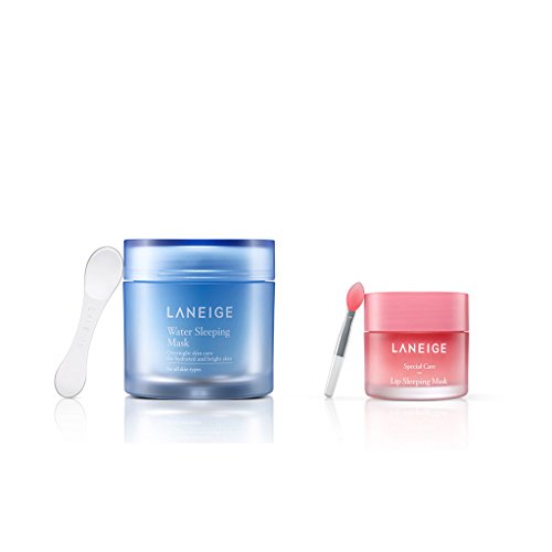 Laneige - Mascarilla de agua de noche + mascarilla labial de noche