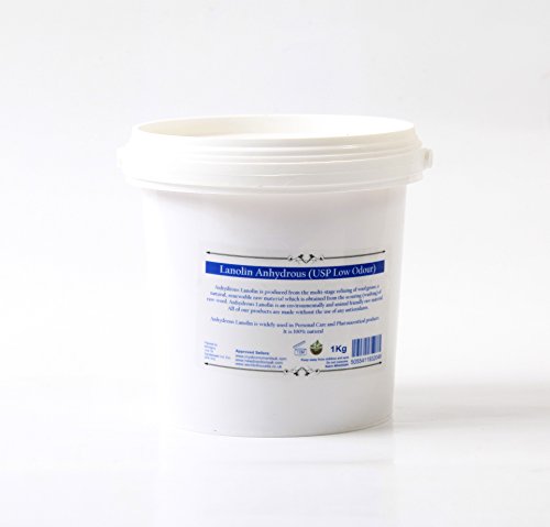 Lanolina Anhidra (USP Baja Olor) - 1Kg