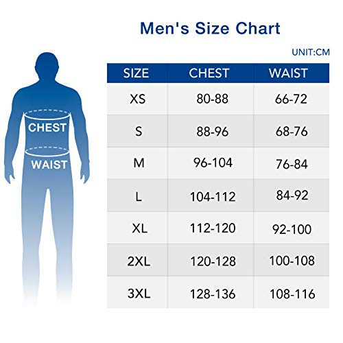 LAPASA Ropa Térmica para Hombre Pantalón/Camiseta/Conjunto Extra-Warm -Brushed Back Fabric Technique- M24 (S, Black (Conjunto))