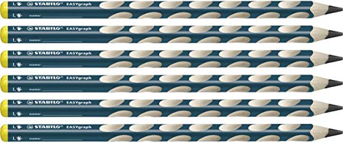 Lápiz ergonómico STABILO EASYgraph START- Caja con 6 unidades - Modelo para ZURDOS