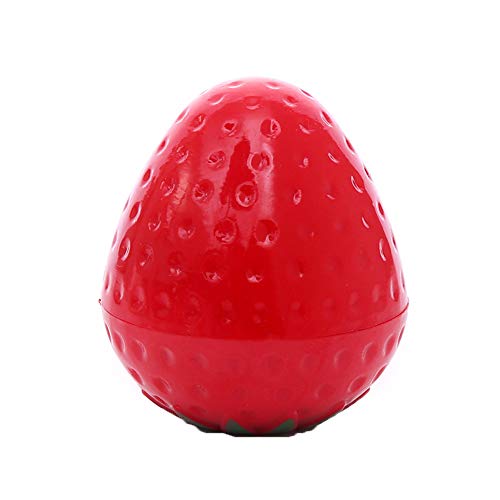 Lápiz labial Labial Brillo labial Maquillaje dulce Sabor Mancha labial Glair Crema hidratante fresa(Rojo)