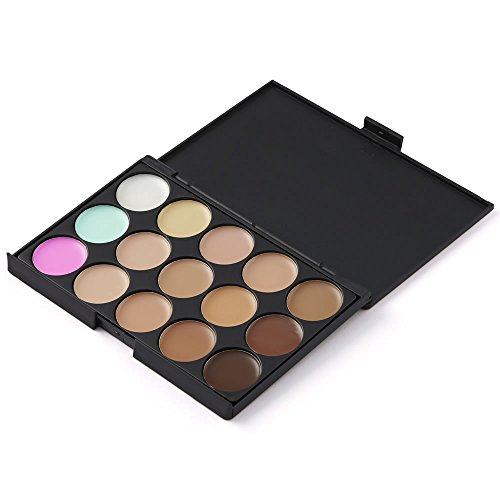 LaRoc - Juego de paleta de maquillaje para corrector de 15 sombras