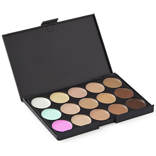 LaRoc - Juego de paleta de maquillaje para corrector de 15 sombras