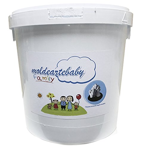 Las Huellas de tu Familia en 3D - Haz tus manos en 3D con tu familia - Escultura de mano realista, Manos Entrelazadas, Hasta 5 manos (PEANA INCLUIDA, todo el material incluido)