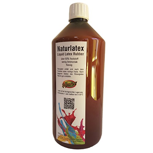 Latex liquide natur 1 Litre maquilleur lait latex 1000 ml.