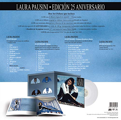 Laura Pausini: 25 Aniversario (BOX-SET + 3 CDs + DVD + LP)