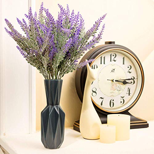 Lavanda Artificial Flores Falsas Hogar de la Oficina Decoración Cocina Balcón Dormitorio 4pcs