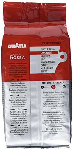 Lavazza Café de grano tostado Qualità Rossa - 500 g, 1 unidad