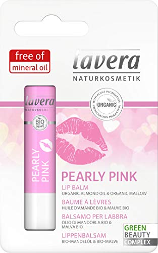 lavera Pearly Pink Bálsamo labial ∙ Cuidado Labial biológico ✔ cosméticos naturales 100% certificados ✔ 4.5 gr.