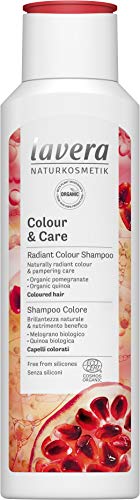 Lavera Shampoo Colour and Care, Radiant Colour Shampoo, Hair Care, Natural Cosmetics, vegan, certified, 250ml