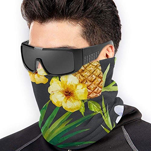 Lawenp Lavable Neck Gaiter Windproof Mask Bandana, Headwear Bandana Balaclava, Mouth Face Cover Scarf Reusable Headwrap for Outdoors CyclingA 10X12Inch