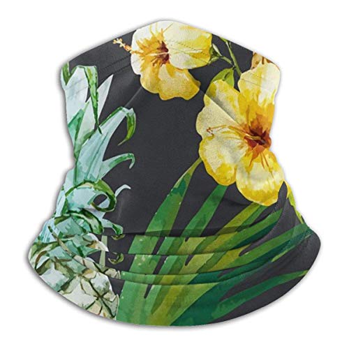 Lawenp Lavable Neck Gaiter Windproof Mask Bandana, Headwear Bandana Balaclava, Mouth Face Cover Scarf Reusable Headwrap for Outdoors CyclingA 10X12Inch