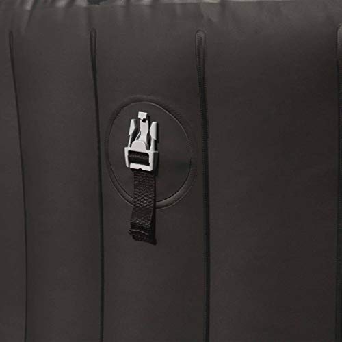 Lay-Z-Spa Jacuzzi SPA Hinchable Redondo Miami 669 L Acampada Camping Caravana Senderismo Descanso Vacaciones Jardín Terraza Piscina