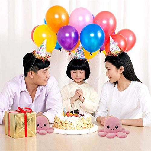 L&C Cute Octopus Plush Toys Octopus Doll Flip De Doble Cara Octopus Plush Toy Octopus Marine Life Toys Regalo para Niños K