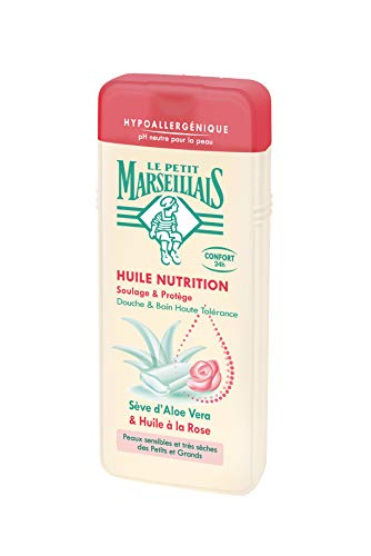 Le Petit Marseillais ducha aceite Nutrition Hypo Aloe aceite rosa 650 ml