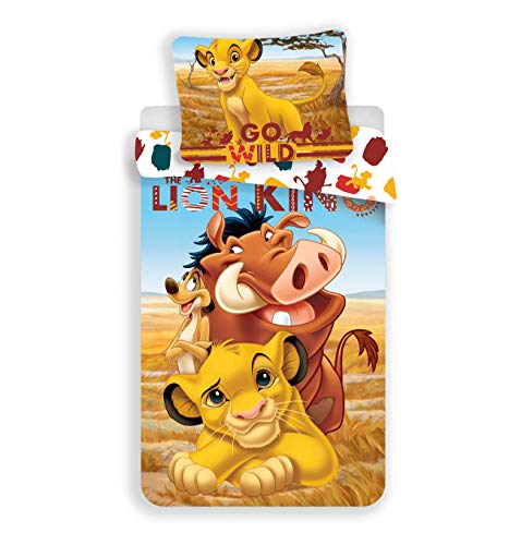Le Reoi Lion - Funda nórdica de 140 x 200 cm, diseño de Disney