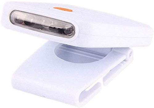 LED de luz del casquillo de manos libres portátil Clip casquillo de la luz recargable de la linterna del faro con 20 lumen / Distancia de iluminación de unos 10 metros for la pesca que va de excursión