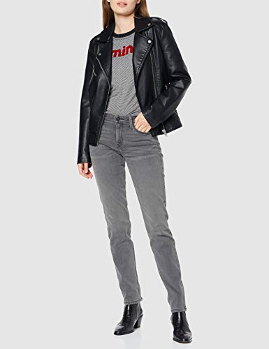 Lee Elly Vaqueros, Gris (Grey Used Clay Ba), W26/L33 para Mujer