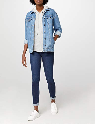 Lee Scarlett High Vaqueros, Polished Indigo KD, 24W / 31L para Mujer