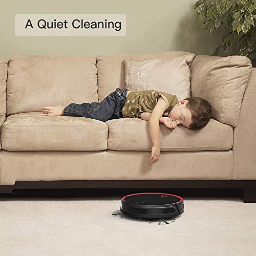 LEFANT Robot Aspirador y Fregasuelos, Aspirador de Limpieza Aspira Barre y Friega 3 en 1, Programable App, para Pelo Mascota, Navegación Inteligente, Succión 2200Pa, Super Silencioso Auto-Carga T700