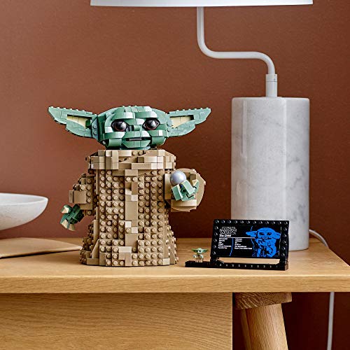 LEGO 75318 Star Wars: The Mandalorian El Niño, Figura de Baby Yoda, Idea de regalo