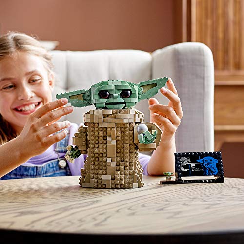 LEGO 75318 Star Wars: The Mandalorian El Niño, Figura de Baby Yoda, Idea de regalo