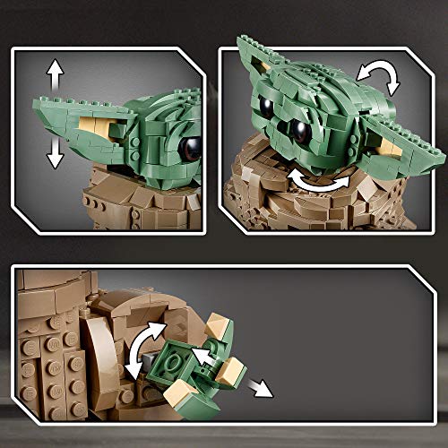 LEGO 75318 Star Wars: The Mandalorian El Niño, Figura de Baby Yoda, Idea de regalo