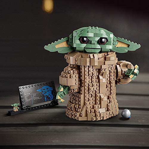 LEGO 75318 Star Wars: The Mandalorian El Niño, Figura de Baby Yoda, Idea de regalo