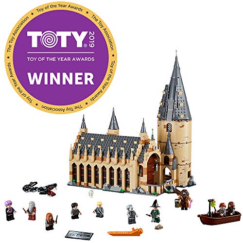 LEGO 75954 Harry Potter Gran Comedor de Hogwarts - Juguete de Construcción, con Minifiguras de Harry Potter